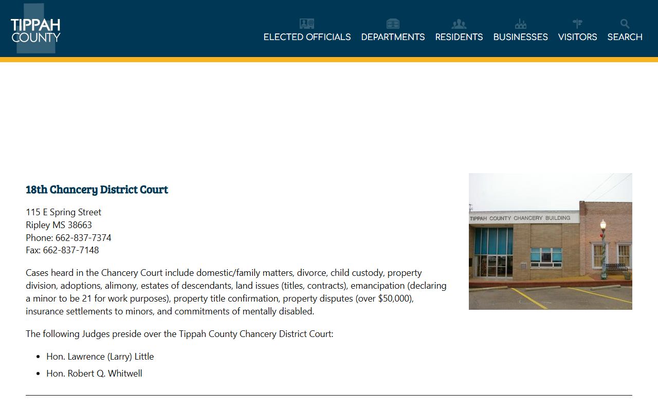 Tippah County inmate population court records after booking source